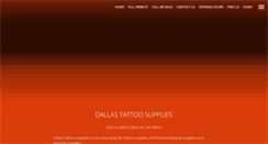 Desktop Screenshot of dallastattoosupplies.com