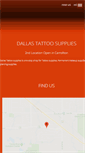 Mobile Screenshot of dallastattoosupplies.com